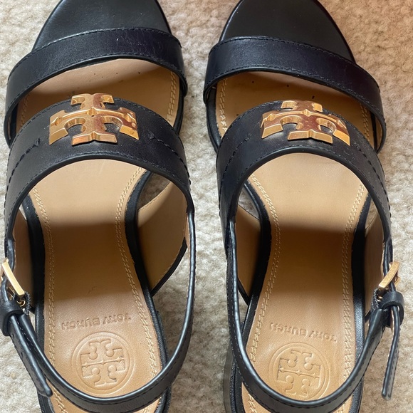 Tory Burch Eleanor Block Heel Sandals - Picture 6 of 10